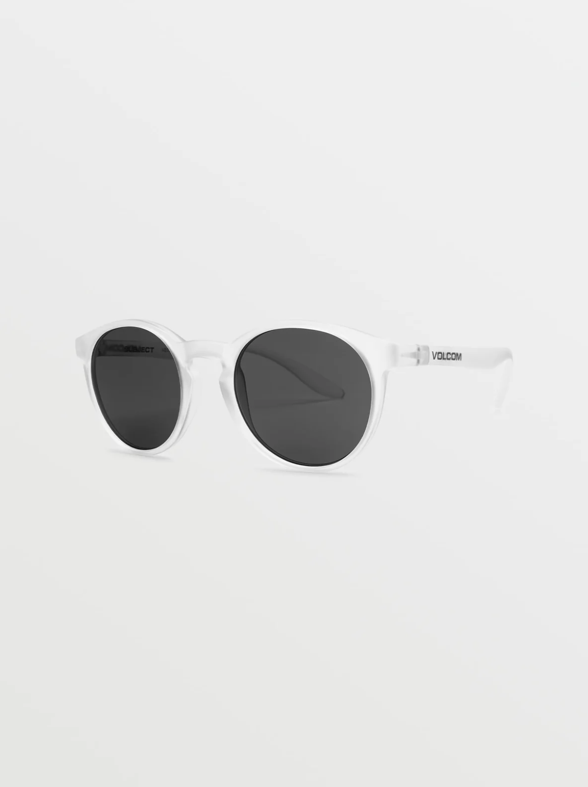 SUBJECT SUNGLASSES - MATTE CLEAR / GREY