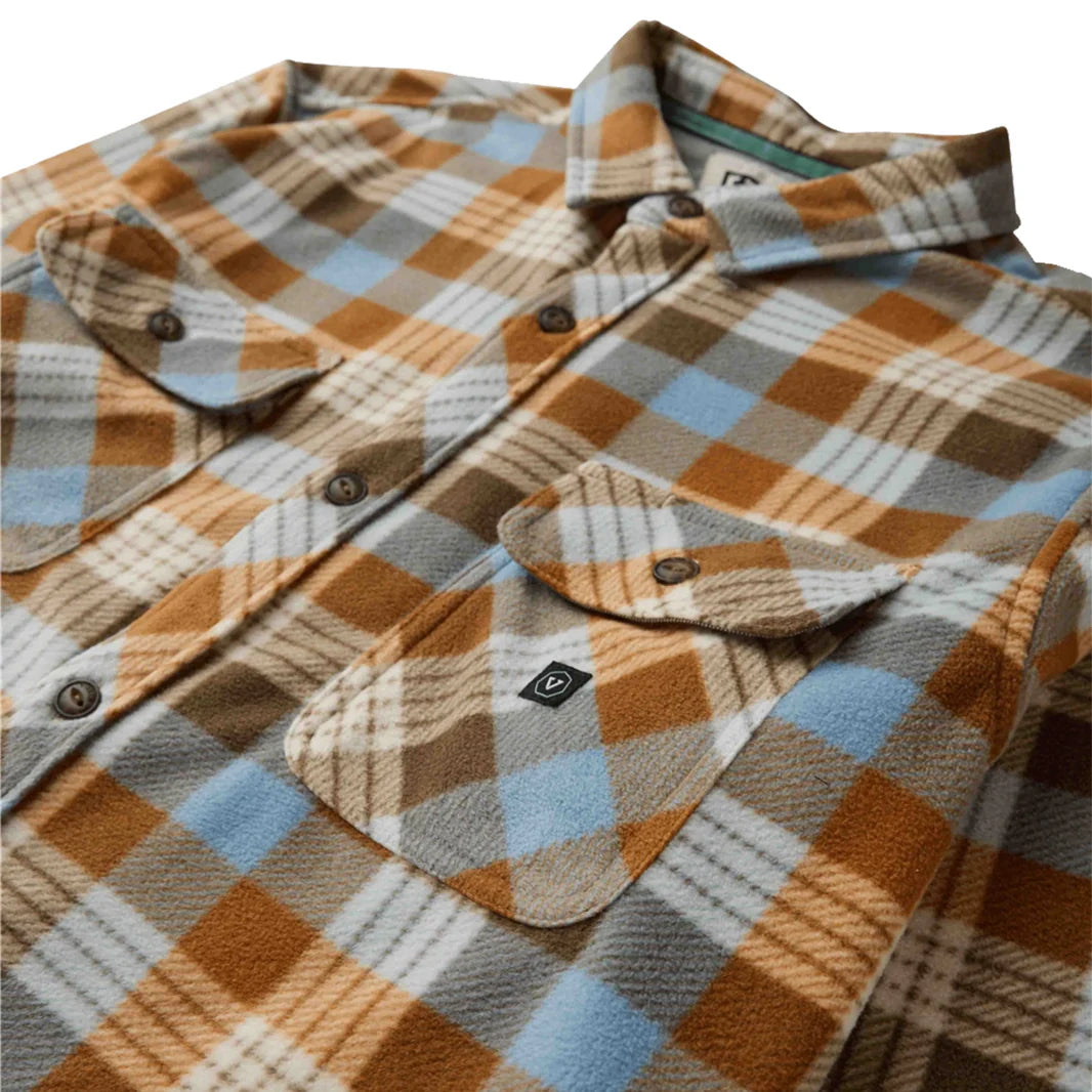 ECO-ZY POLAR FLANNEL - FADED DENIM