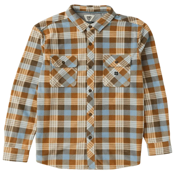 ECO-ZY POLAR FLANNEL - FADED DENIM