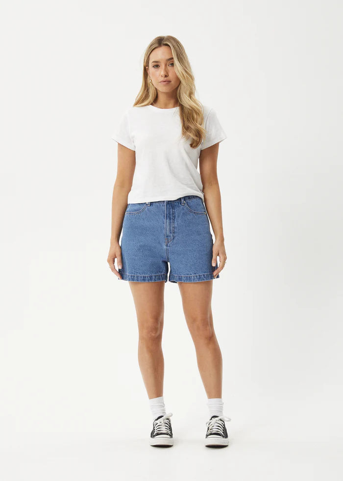 SEVENTY THREES HEMP DENIM SHORT\