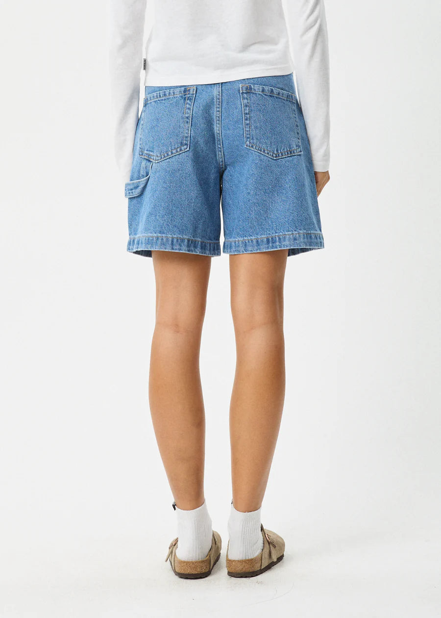 EMILIE HEMP DENIM WORKWEAR SHORT