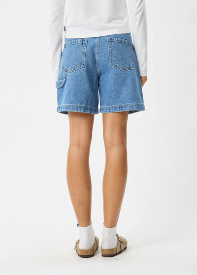 EMILIE HEMP DENIM WORKWEAR SHORT