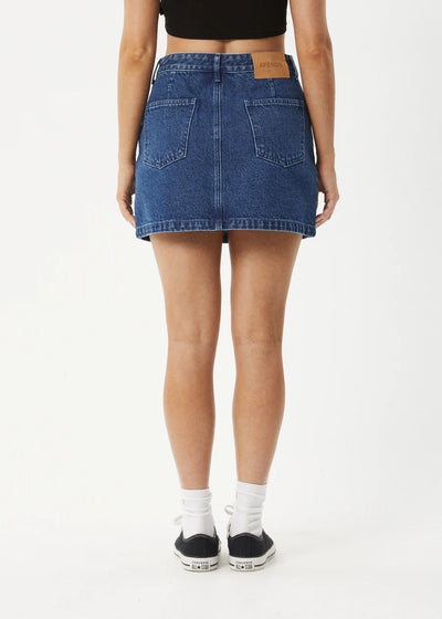 GEORGIA HEMP DENIM SKIRT