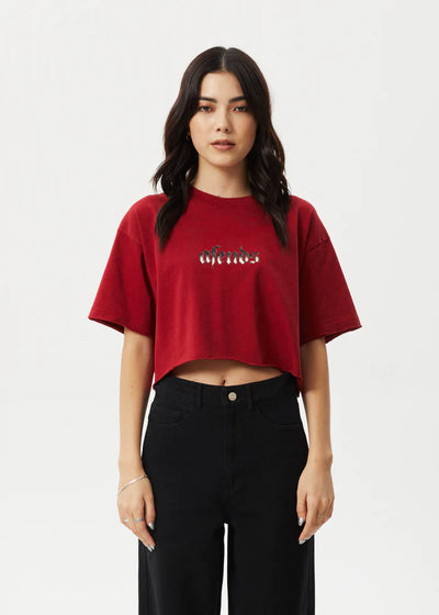 SCORPIO SLAY RECYCLED CROPPED TEE