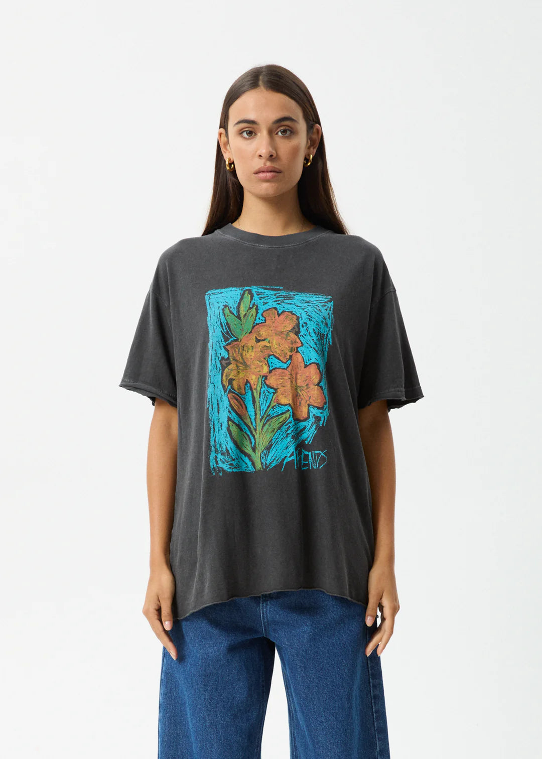 STILL LIFE HEMP OVERSIZE TEE