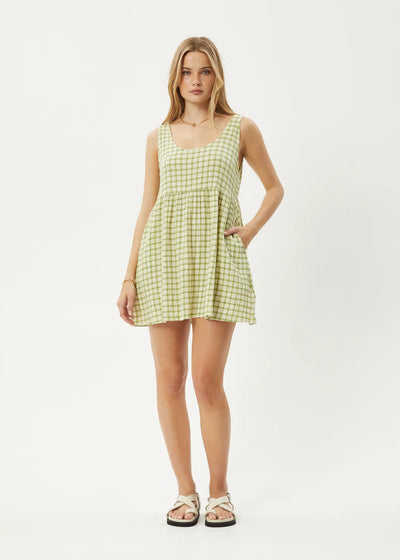 DARCY JESSE HEMP SEERSUCKER MINI DRESS