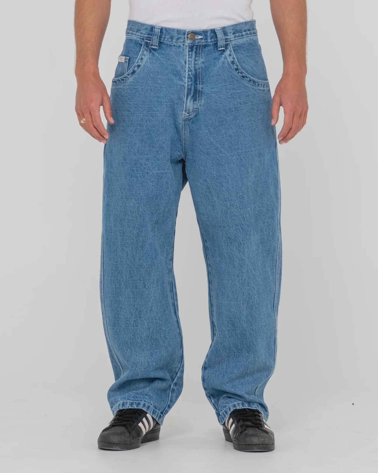 FLIP DADDY TAPELESS JEAN - MIDDY BLUE