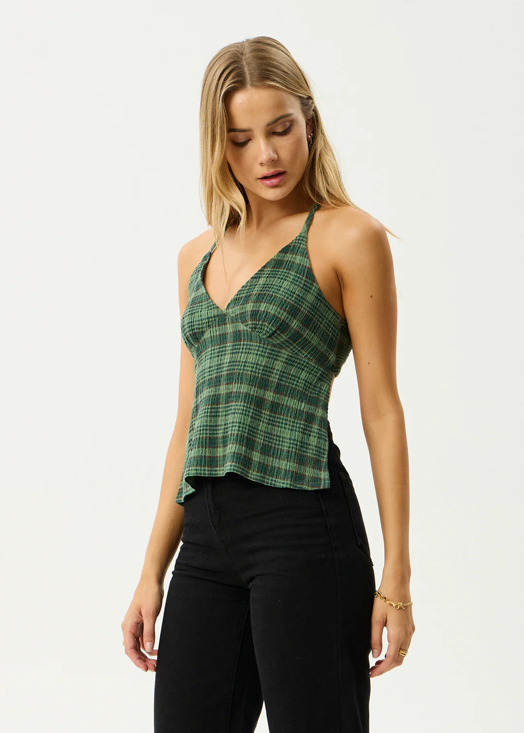 LONNIE STRAPPY HEMP SEERSUCKER
