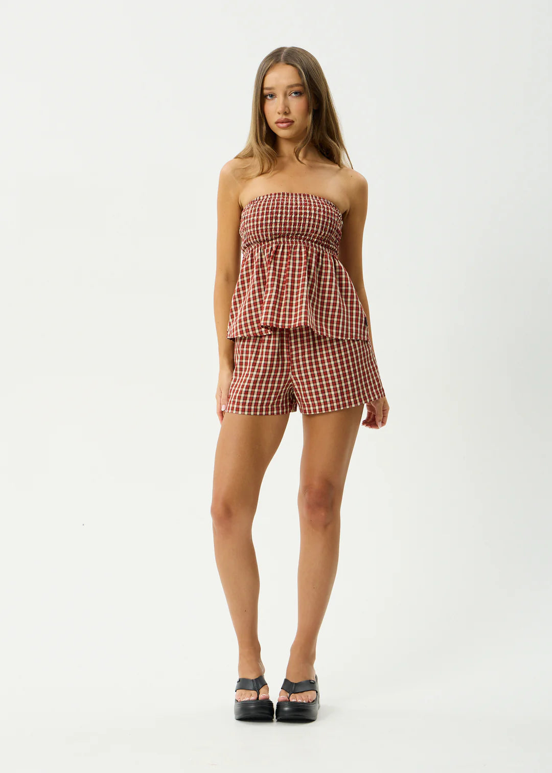 AUSTIN RECYCLED CHECK BOXER SHORT