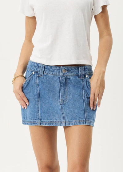 LEXI DENIM MINI SKIRT