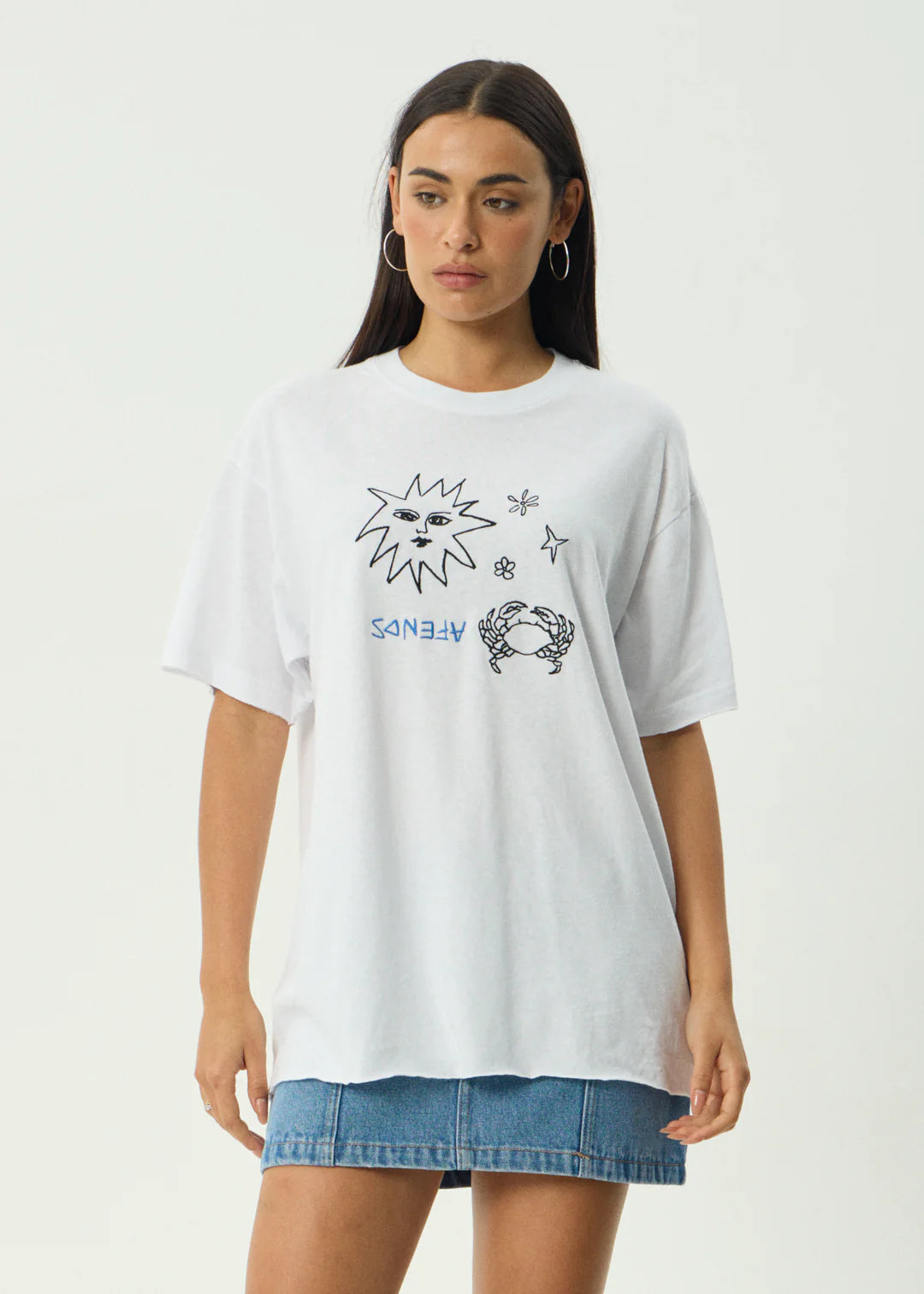SUNBAKE HEMP OVERSIZE TEE