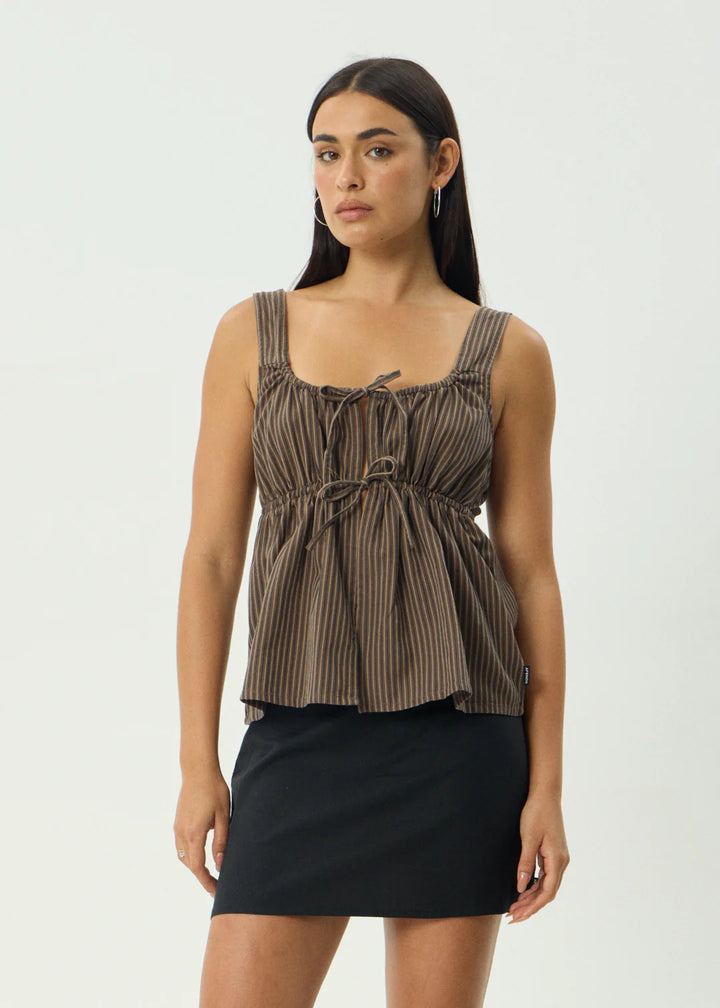 CYRUS RECYCLED TIE TOP
