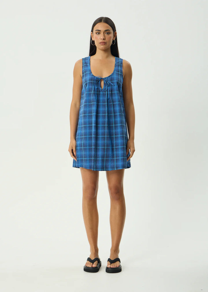 CAMDEN ORGANIC SEERSUCKER MINI DRESS