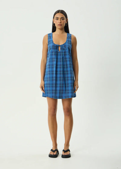 CAMDEN ORGANIC SEERSUCKER MINI DRESS