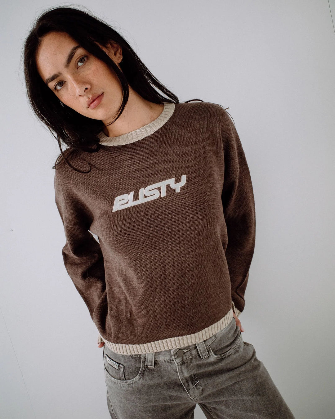 RIDER RELAXED CREW NECK KNIT