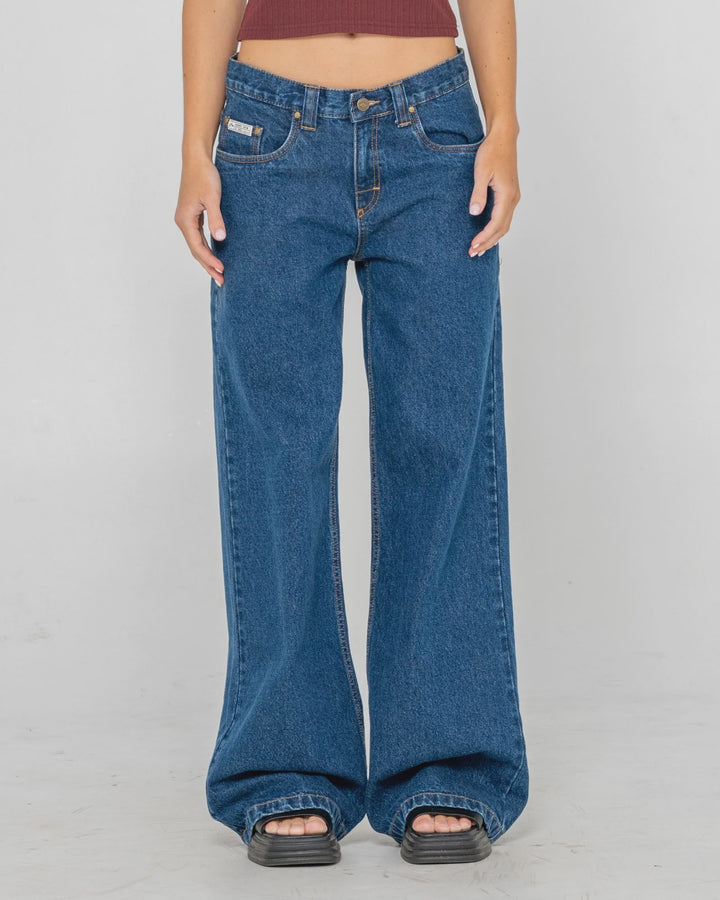 WENDY WIDE LOW RISE DENIM JEAN