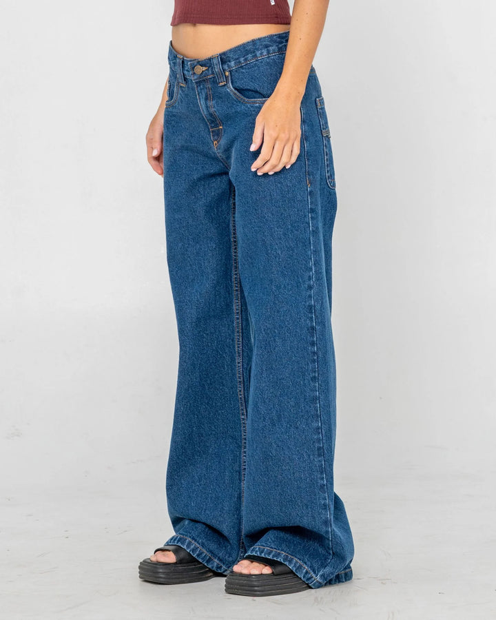 WENDY WIDE LOW RISE DENIM JEAN