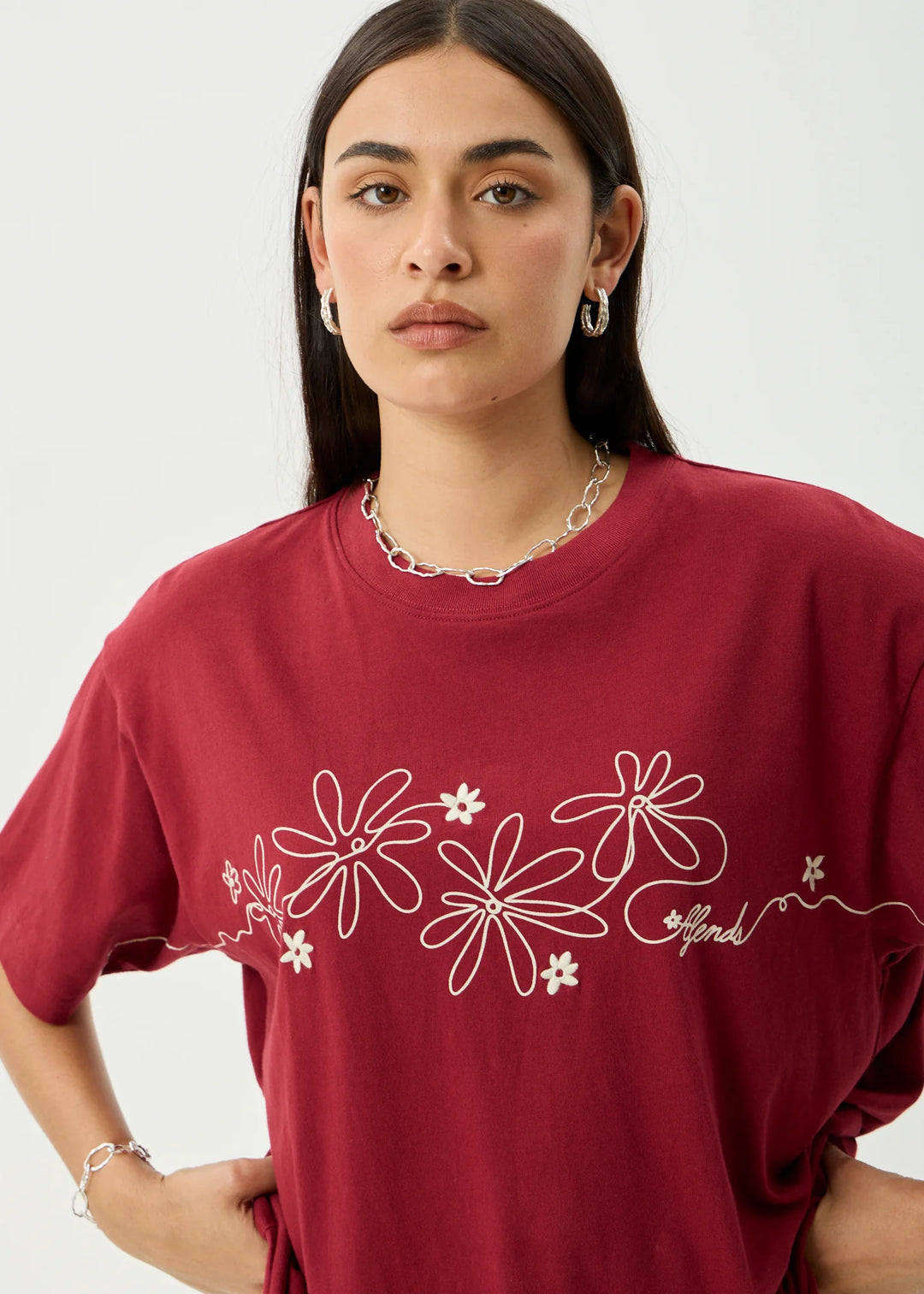 LOCKET OVERSIZE TEE