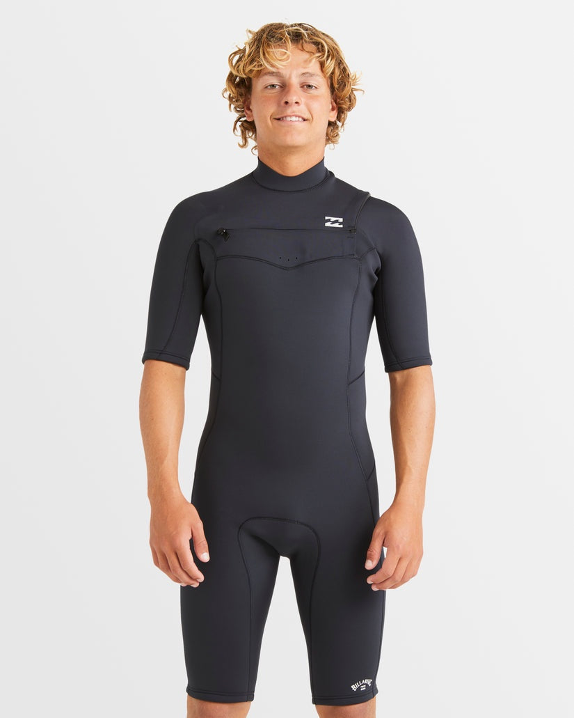 MENS 2/2MM ABSOLUTE NATURAL CHEST ZIP SPRINGSUIT