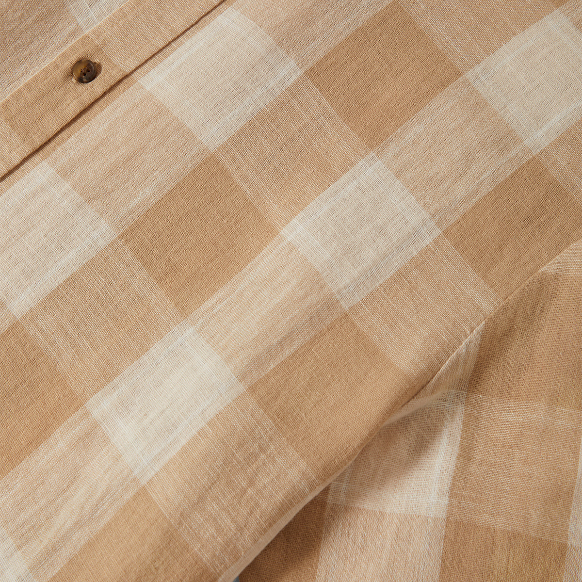 CRU LINEN BLEND S/S WOVEN SHIRT