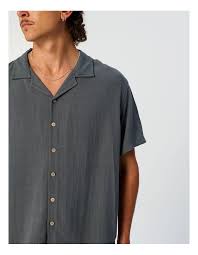 ERNIE RESORT SHIRT - PHANTOM
