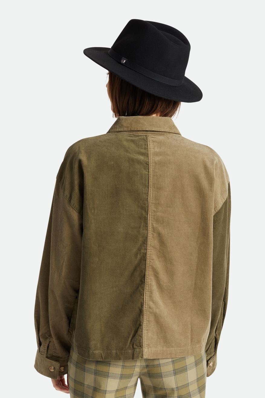 MESSER PACKABLE FEDORA - BLACK