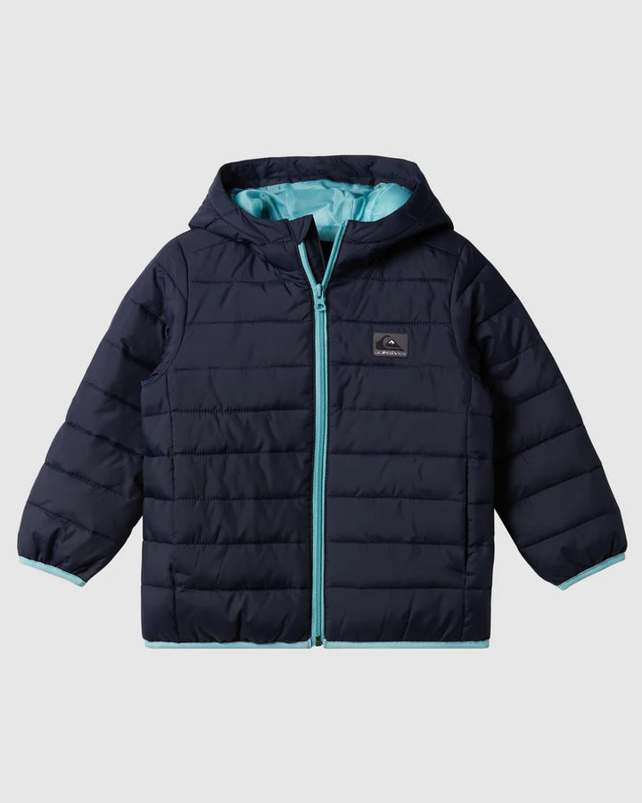 GROMS SCALY PUFFER - DARK NAVY