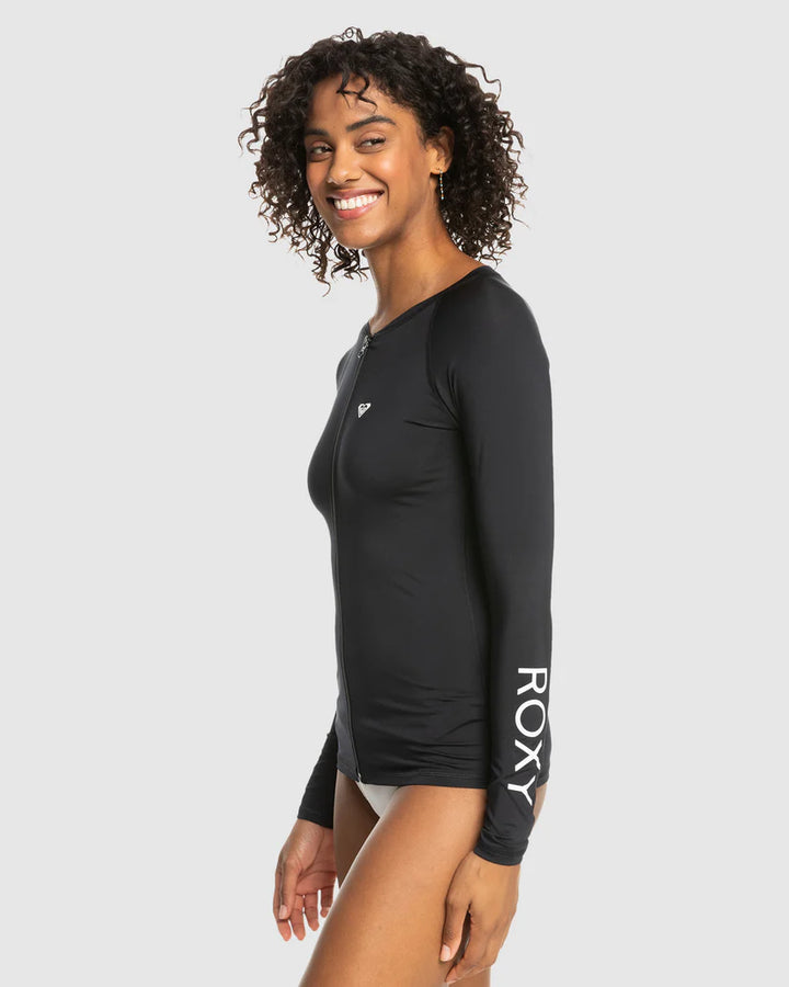 NEW ESSENTIALS LS ZIPPED LYCRA