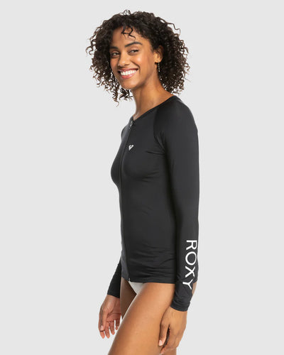 NEW ESSENTIALS LS ZIPPED LYCRA