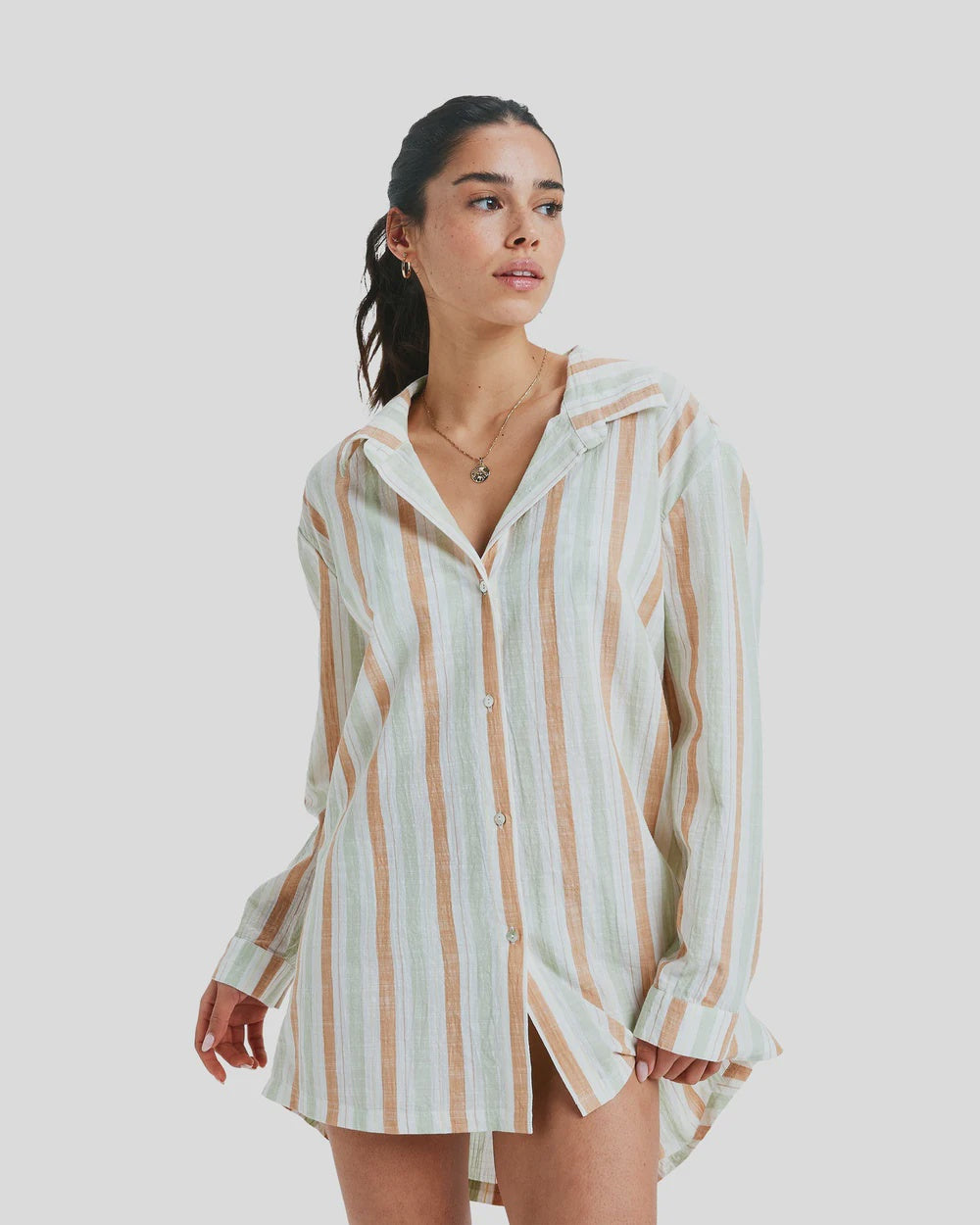 LADIES NEW BLUE RIPTIDE COVER UP