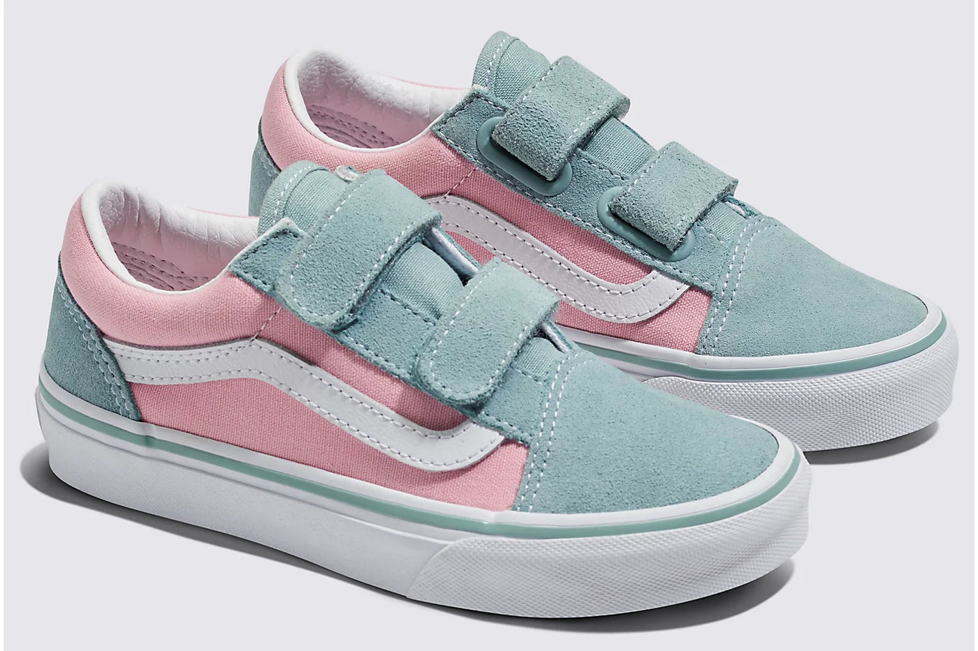 OLD SKOOL V - GREY/PINK
