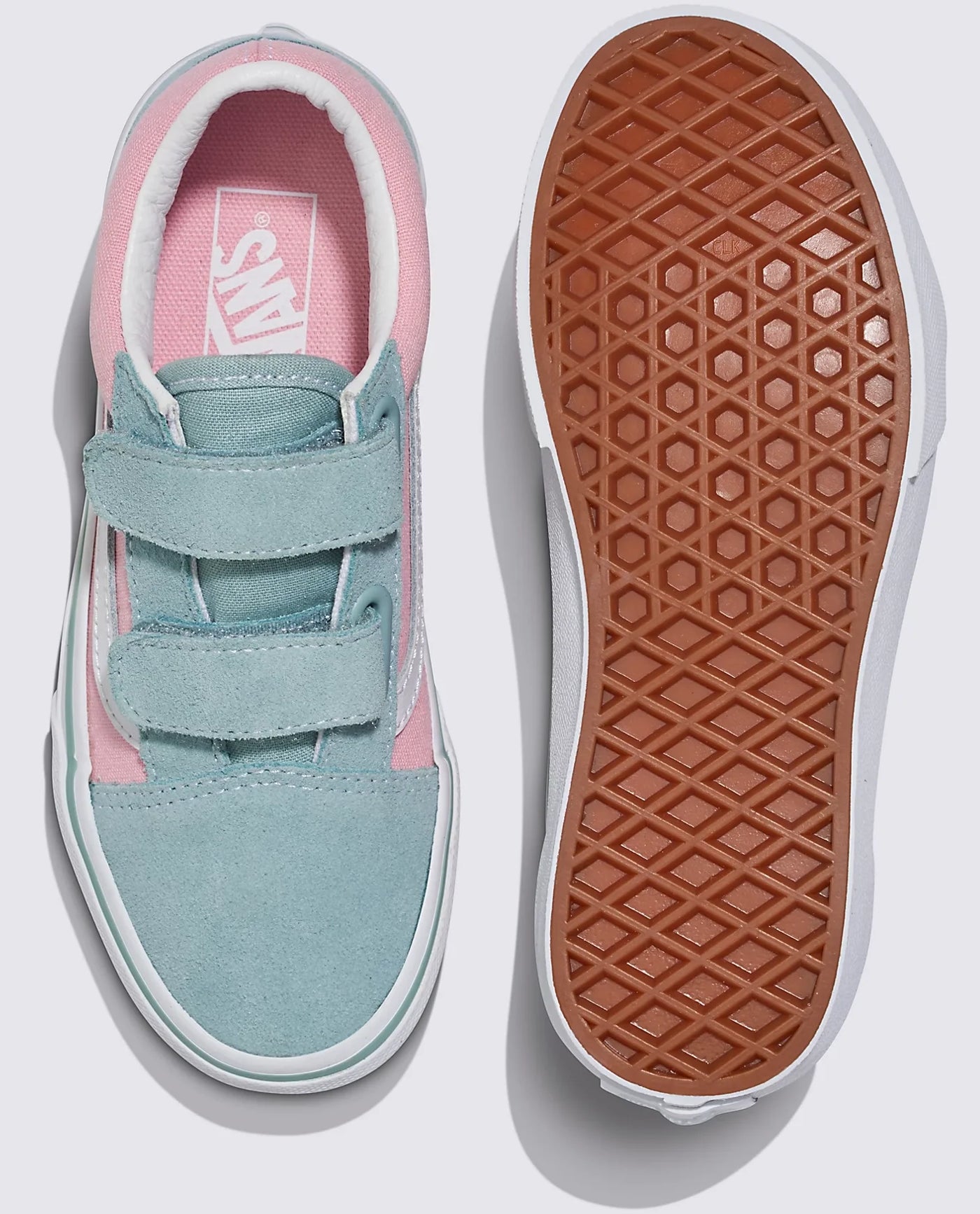 OLD SKOOL V - GREY/PINK