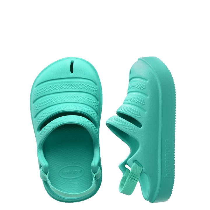 SAND HAVAIANAS BABY CLOG GREEN