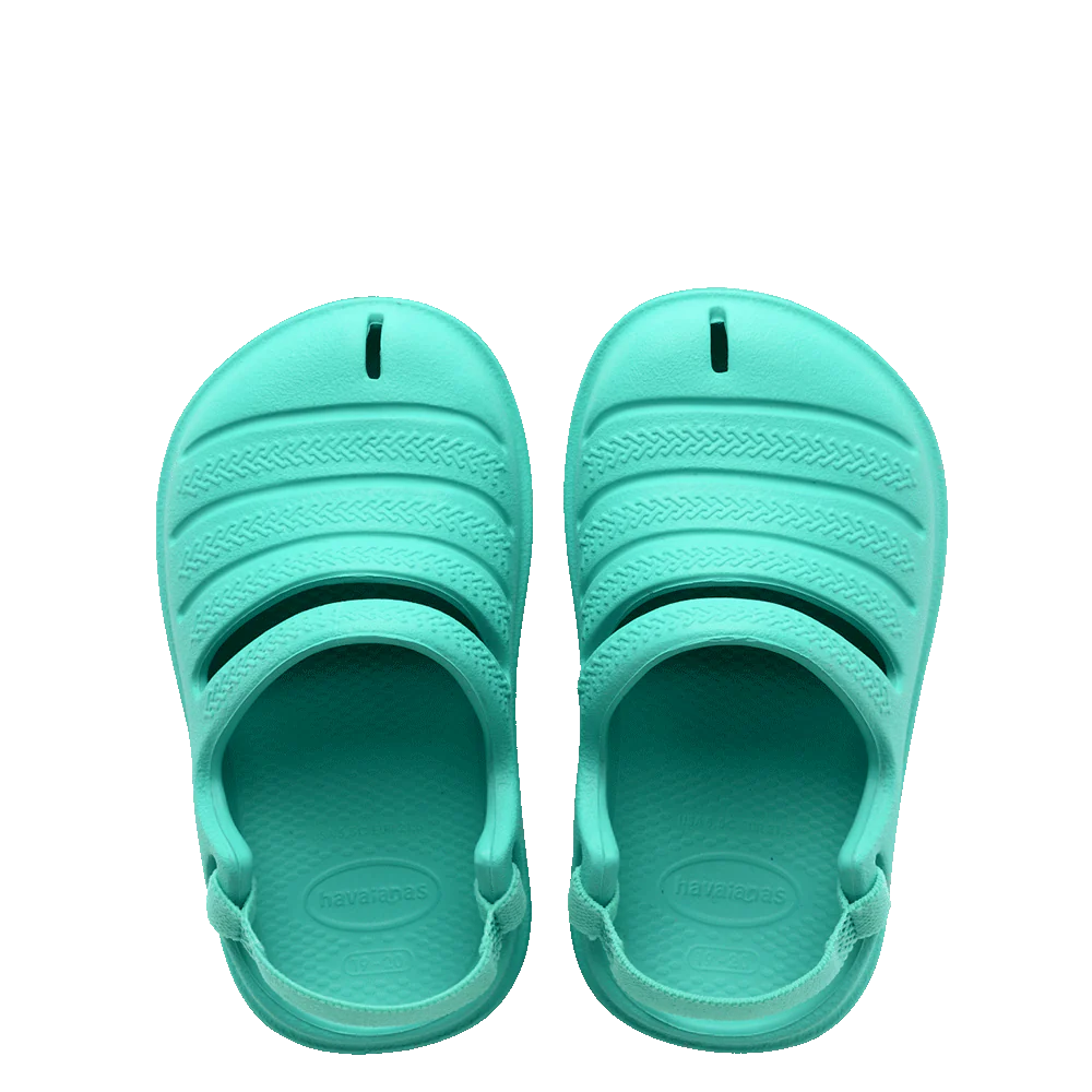 SAND HAVAIANAS BABY CLOG GREEN