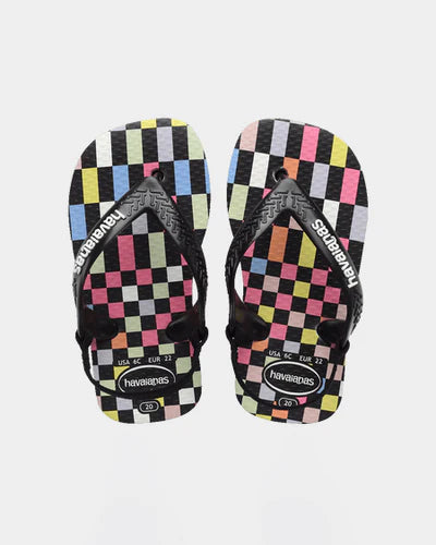 HAV BABY - BLACK/CHECK