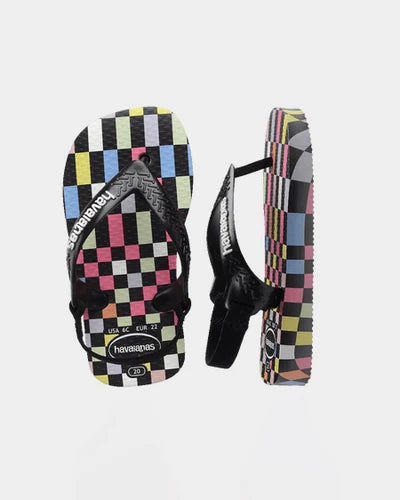 HAV BABY - BLACK/CHECK