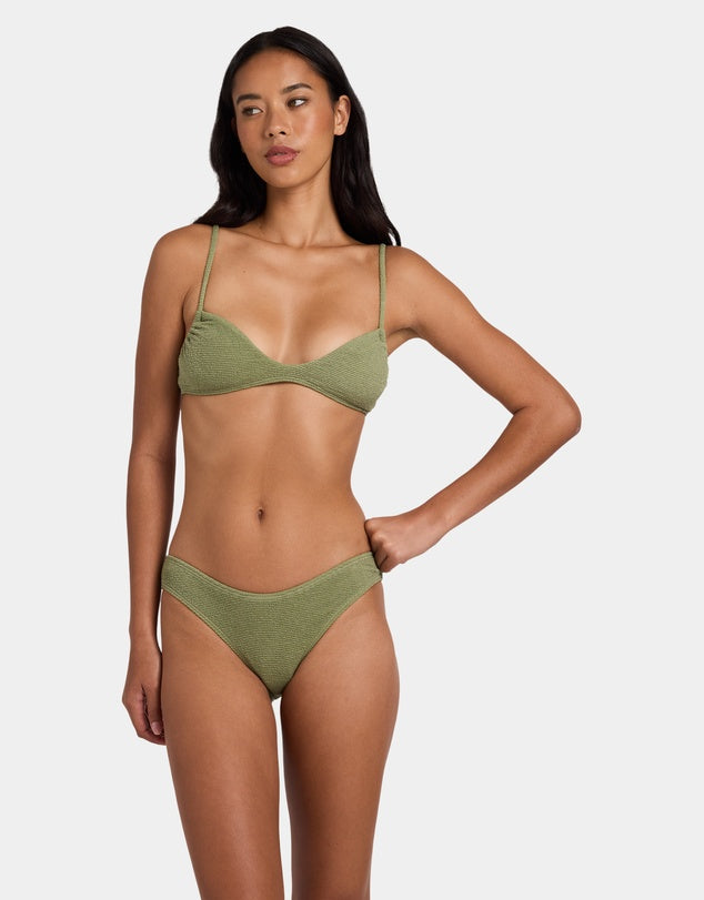 CRINKLE CRUSH DOMI BRALETTE