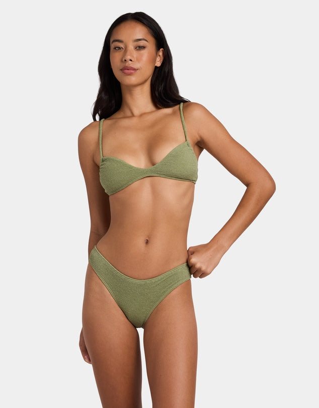 CRINKLE CRUSH BONDI BIKINI BOTTOM