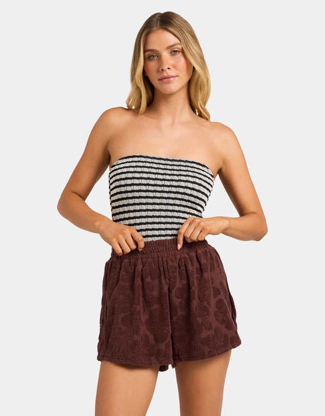 HOLIDAY MOON TERRY SHORT