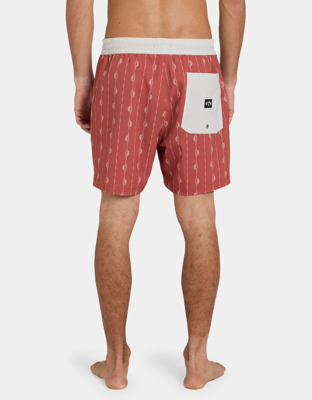 GOOD TIMES LAYBACK 16" BOARDSHORT  - RED