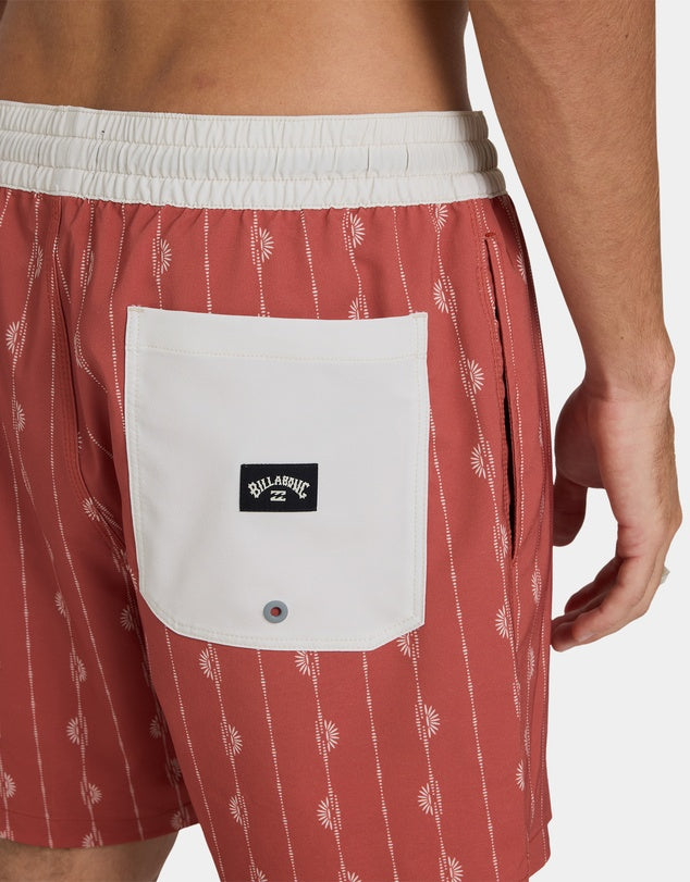 GOOD TIMES LAYBACK 16" BOARDSHORT  - RED