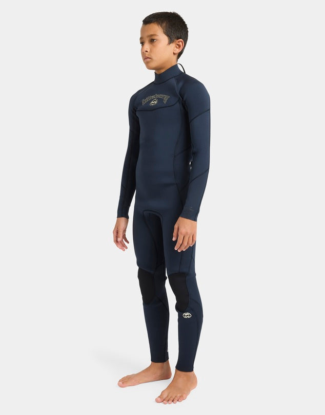 BOYS BILLABONG 3/2 ABSOLUTE FL BZ STEAMER - NAVY