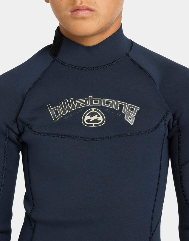 BOYS BILLABONG 3/2 ABSOLUTE FL BZ STEAMER - NAVY