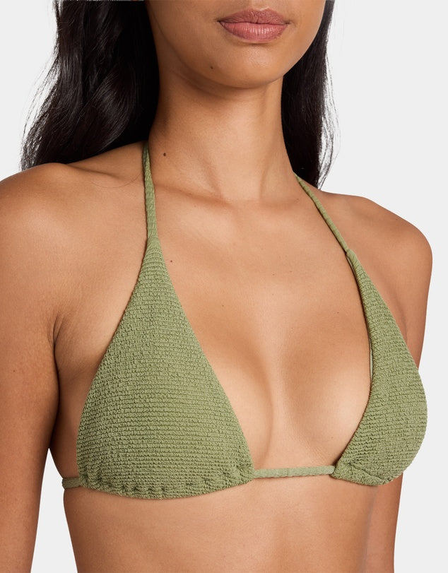 CRINKLE CRUSH REMI TRI BIKINI TOP