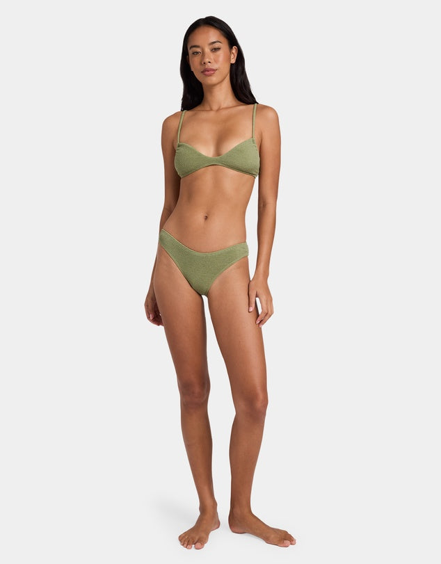 CRINKLE CRUSH DOMI BRALETTE