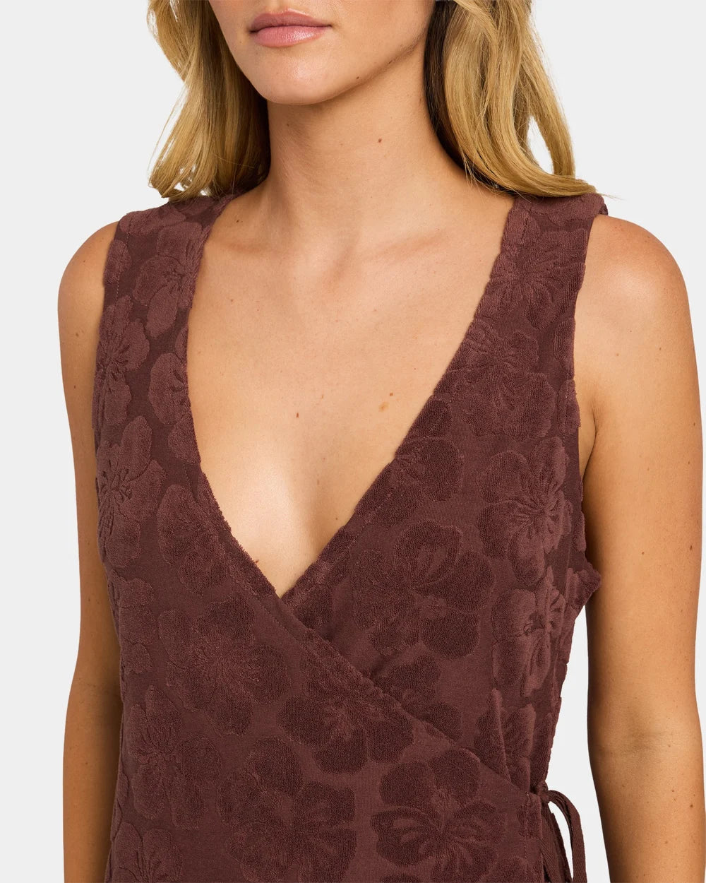HOLIDAY MOON TERRY DRESS