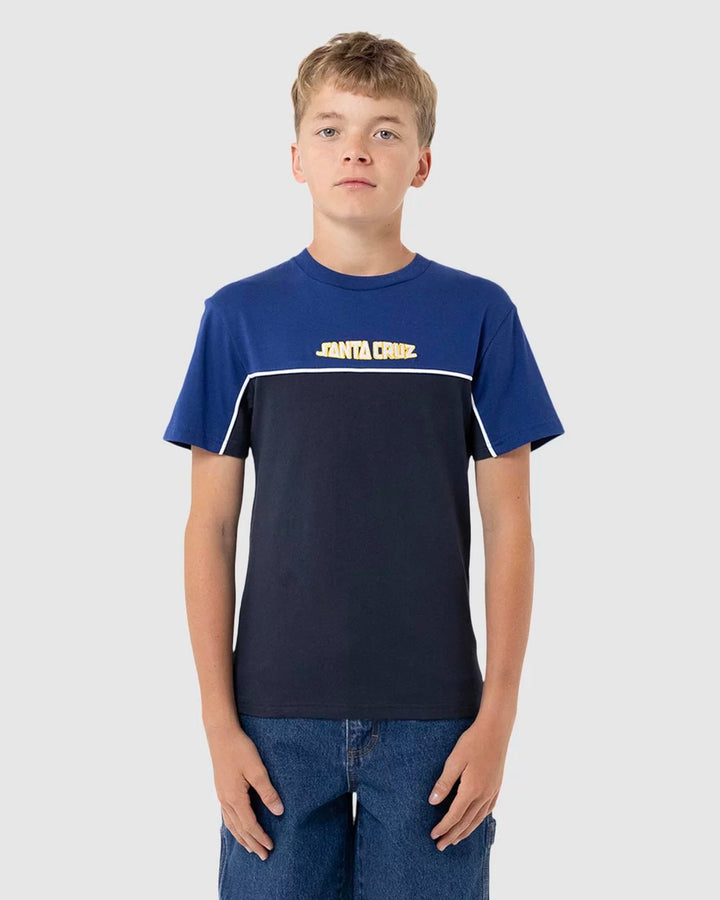 FISHEYE STRIP FRONT SHORT SLEEVE TEE