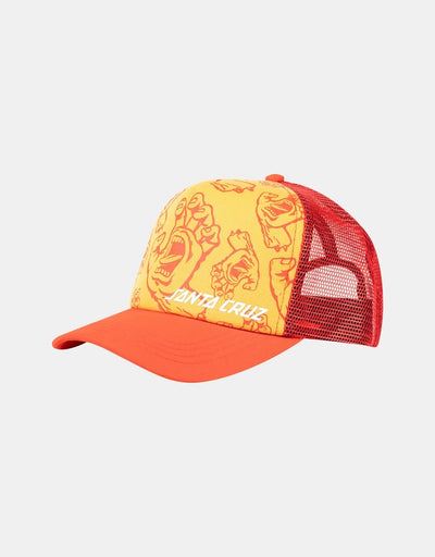 BOYS CROWDED HAND HOLLOW TRUCKER HAT