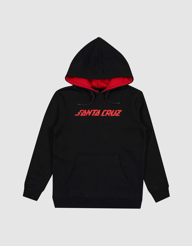 SPRAY STRIP FRONT HOODIE