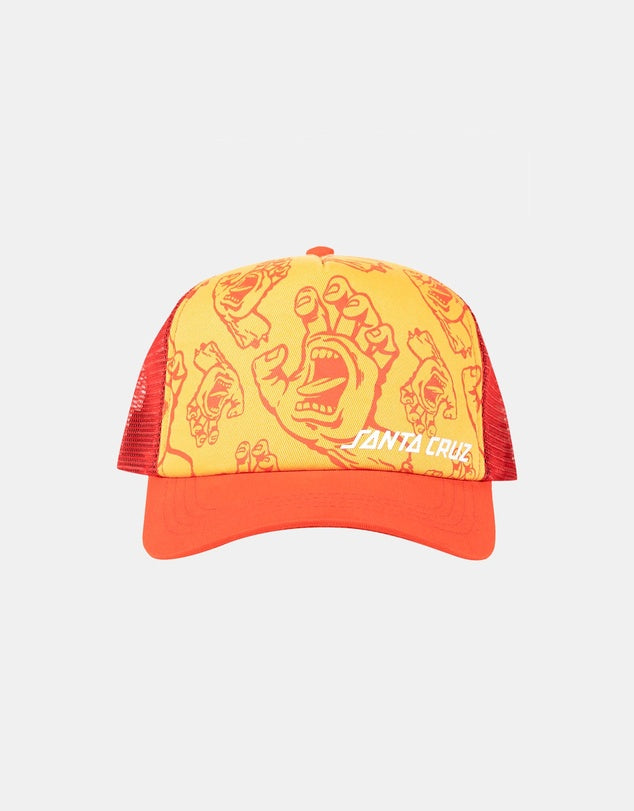 BOYS CROWDED HAND HOLLOW TRUCKER HAT